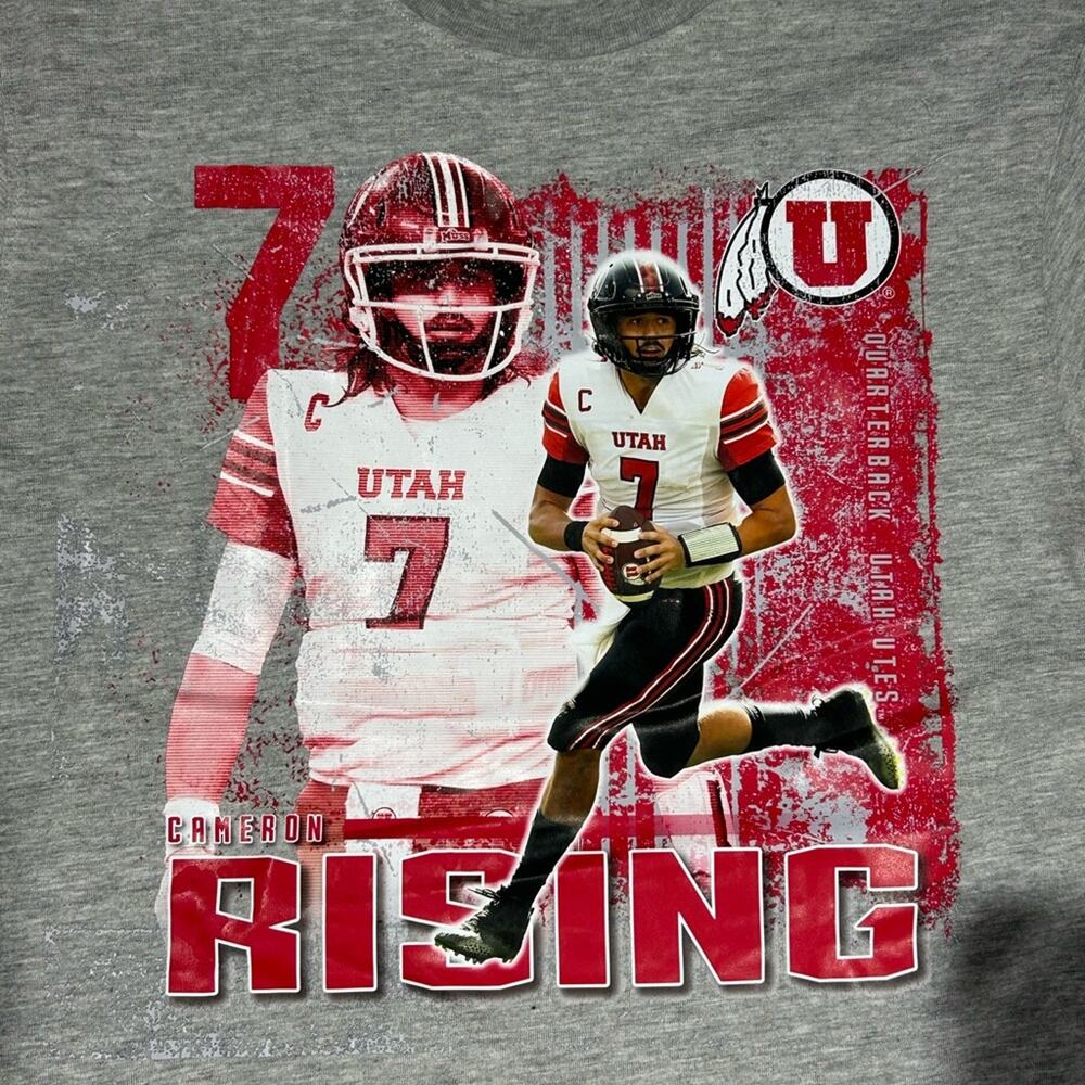 Cameron Rising Utah Colosseum Gray T-Shirt NWT Size S MSRP $39.99 - Picture 2 of 4
